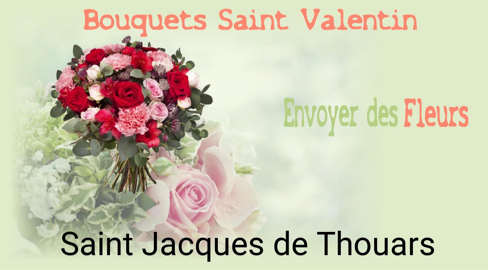 Roses de Saint-Valentin livrées à Saint-Jacques-de-Thouars